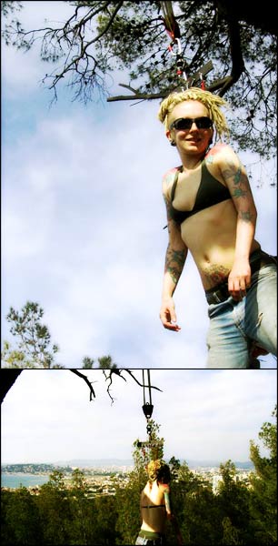 Guerilla suspension in Marseille