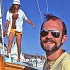 Jim Ward and Doug Malloy on the Gulf of Mexico