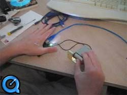 Initial testing of the RFID implant