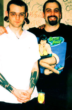 Keith and I (Shannon) in Toronto right before he went on stage with Dee Snider's SMF