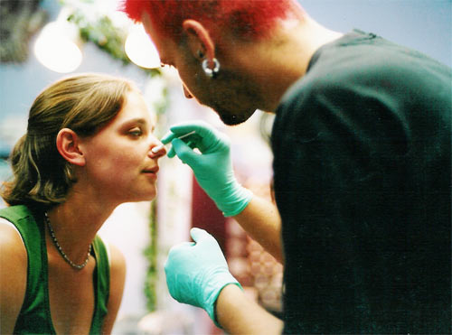 Troy Amundson piercing