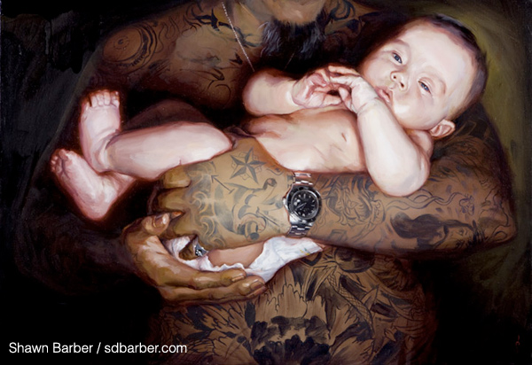 Shawn Barber: Tattooed Portrait series