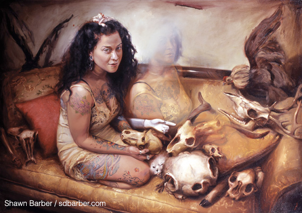 Shawn Barber: Tattooed Portrait series