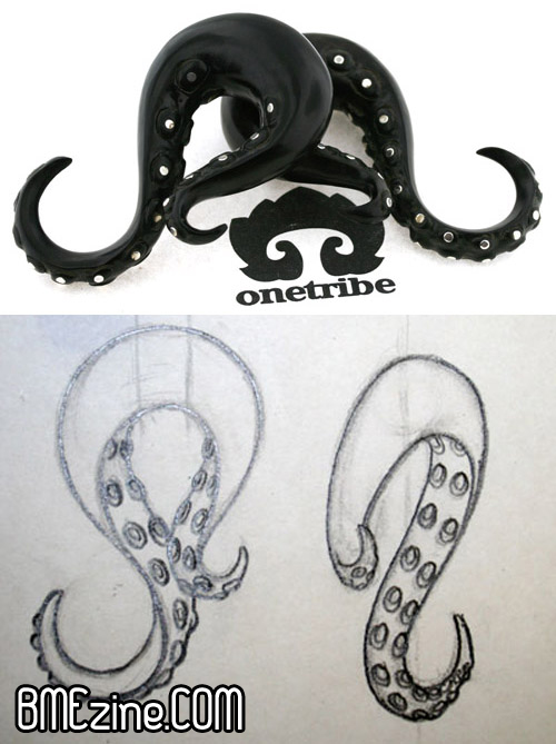 ebonysilveroctopustentacles