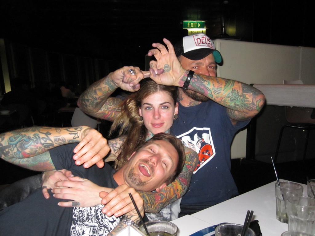 Rhys Gordon, Rachel and Marcus Kuhn