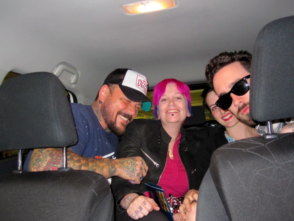 Pile in the back! 