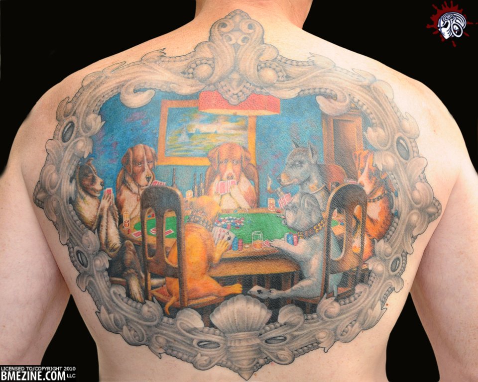 poker dogs