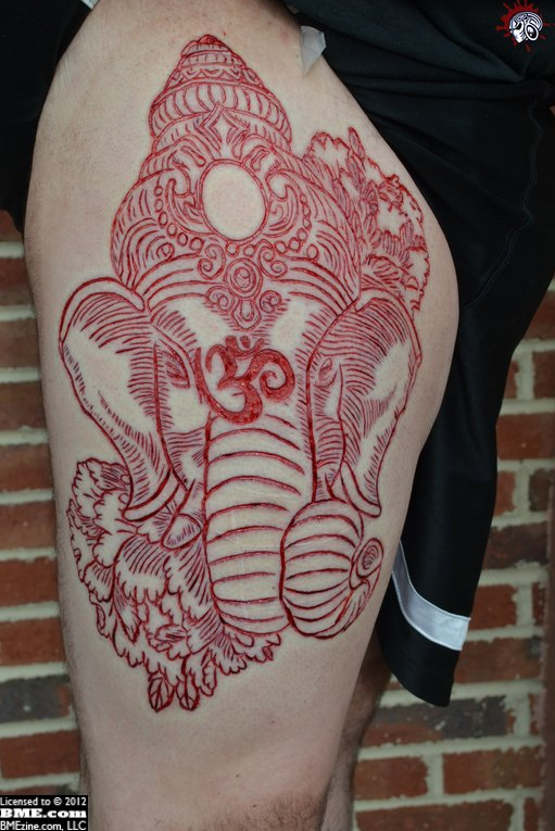 Ganesha Scarification