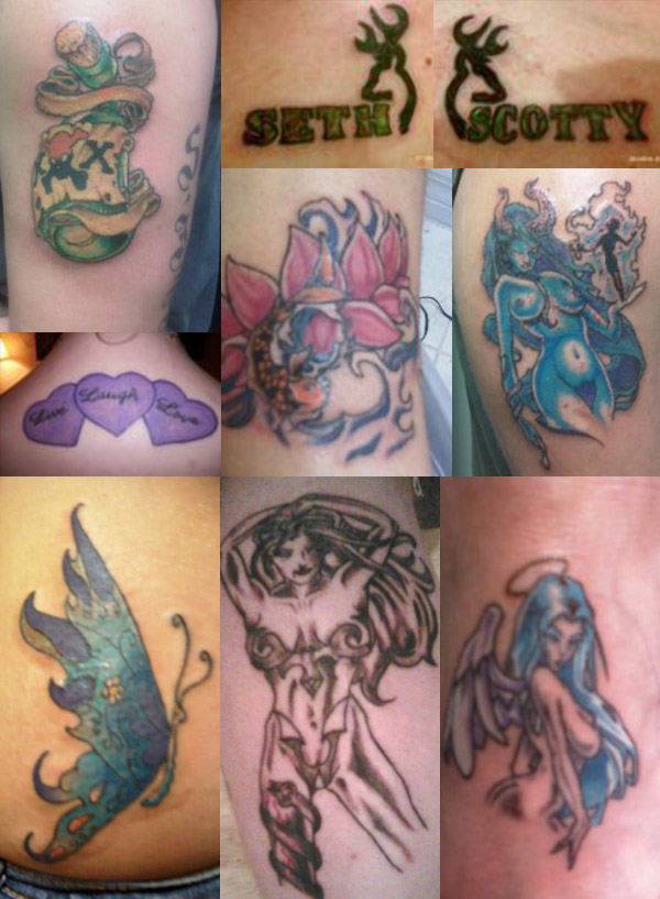 garbage tattoos