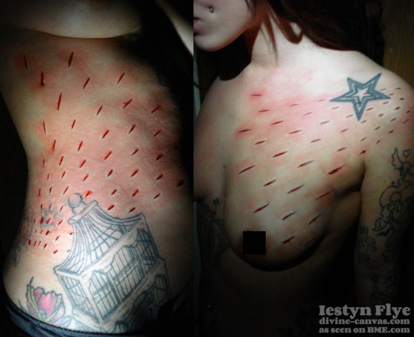 aging--line-pattern-scar